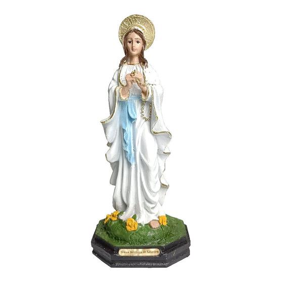 Imagem de Imagem de Nossa Senhora Lourdes de Resina Nacional 22 cm