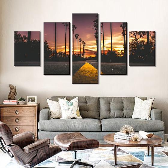 Imagem de  Imagem decorativa 5 peças sem moldura 30*40*2 30*60*2 3