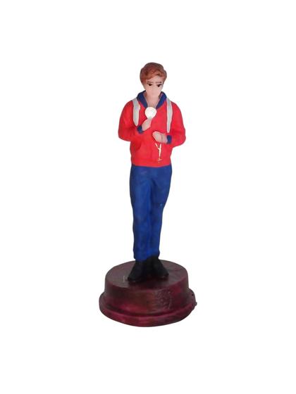 Imagem do Santo Carlo Acutis 8cm em resina - R&S Imagem de Imagem do Santo Carlo Acutis 8cm em resina