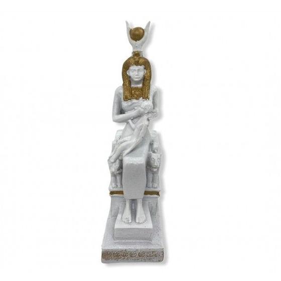 Imagem de Imagem Isis Escultura Resina Estatua 19 cm