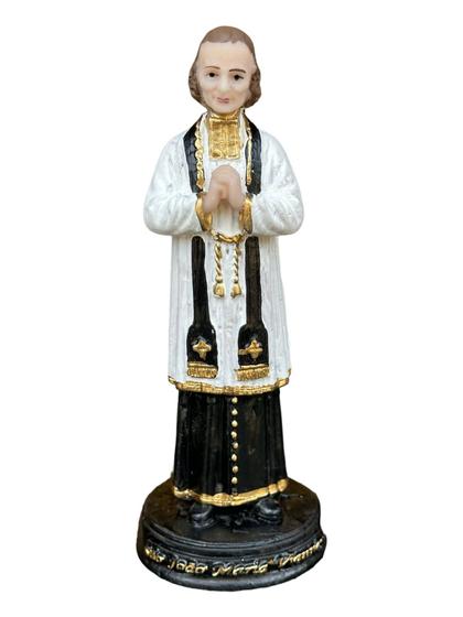 Imagem de Imagem João Batista Maria Vianney 15cm Resina