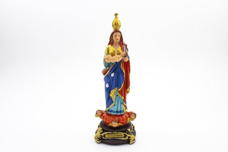 Imagem de Imagem Nossa Senhora Da Abadia Importada Resina 20 Cm