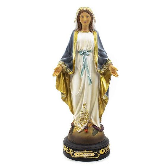 Imagem de Imagem Nossa Senhora das Graças Importada 31 cm - Virgem Maria