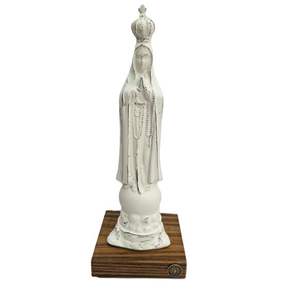 Imagem Nossa Senhora de Fátima 20cm Provençal Miráculo Imagem de Imagem Nossa Senhora de Fátima 20cm Provençal Miráculo