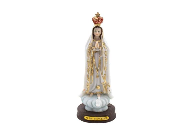 Imagem de Imagem Nossa Senhora De Fatima Resina 15 Cm