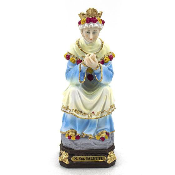 Imagem de Imagem Nossa Senhora de La Salette Resina 17 cm