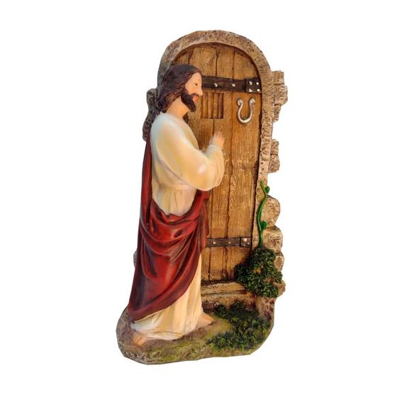 Imagem de Imagem Sacra Em Resina Do Senhor Jesus Batendo A Porta