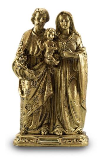 Imagem de Imagem Sagrada Família 40cm Ouro Antigo Inquebrável