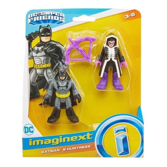 Imagem de Imaginext Dc Super Friends Batman & Huntress GKJ66