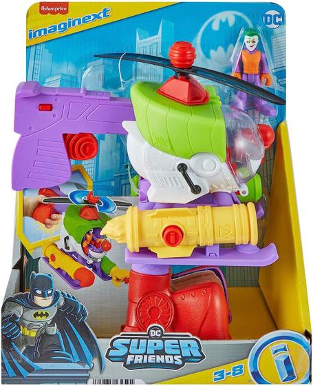 Imagem de Imaginext DC Super Friends Veículo The Joker Robo Copter HMV09 Mattel