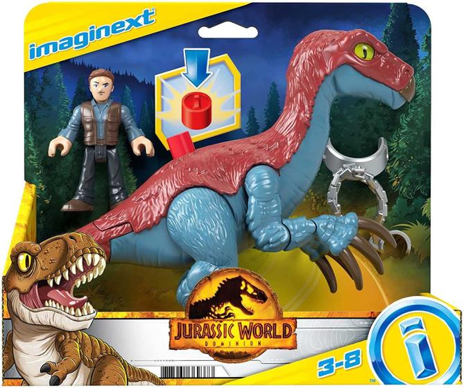 Imaginext Dinossauro Therizinosaurus Jurassic World - Bonecos ...