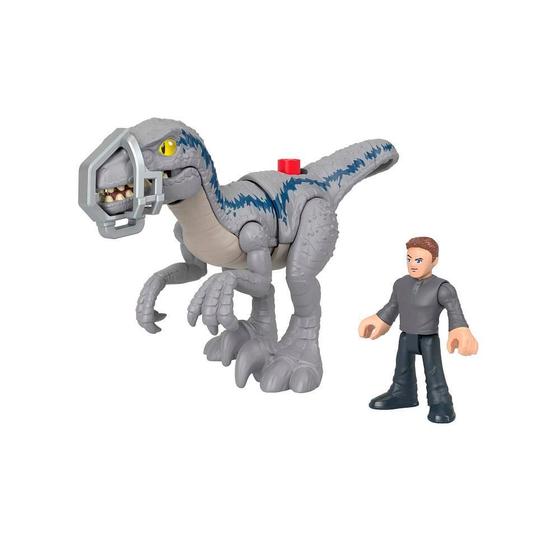 Imagem de Imaginext Jurassic World Blue e Owen - Mattel