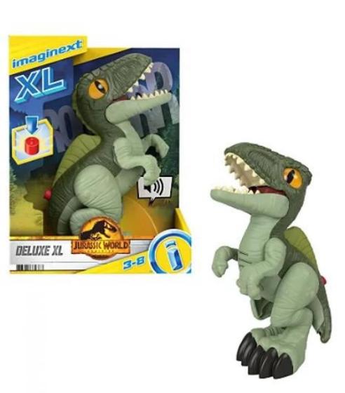 Imagem de Imaginext jurassic world figura de acao deluxe xl dino mega   hfc11   t1044 04