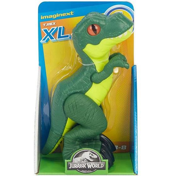 Imagem de Imaginext Jurassic WORLD Raptor XL Verde Mattel GWP06