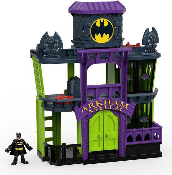 Imagem de Imaginext Liga da Justiça DC Superfriends Asilo Arkham - Mattel