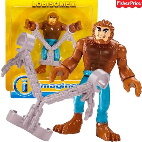 Imaginext Lobisomem Boneco Articulado com Acessório - Mattel ...