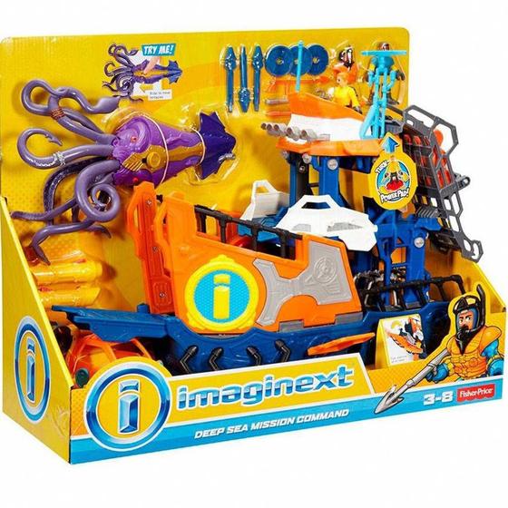 Imagem de Imaginext Navio Comando Do Mar Fisher-price Mattel