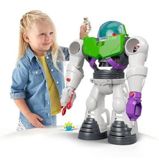 Imagem de Imaginext Toy Story Robô Buzz Lightyear  Mattel