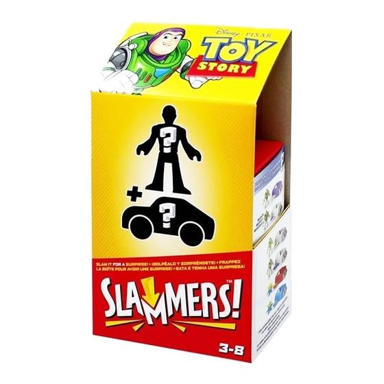 Imagem de Imaginext Toy Story Slammers! Personagem e Veículo Surpresa Fisher-Price - GPJ16 GPJ17 - Mattel