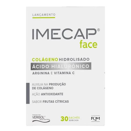 Imagem de Imecap Face Rejuvenescedor Ácido Hialurônico 30 sachês  FQM