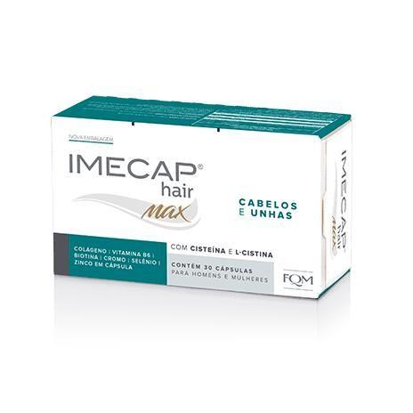 Imagem de Imecap Hair Max Cabelos e Unhas com 90 Cápsulas