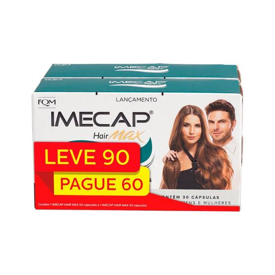 Imagem de Imecap Hair Max Leve 90 Pague 60 Capsulas Especial