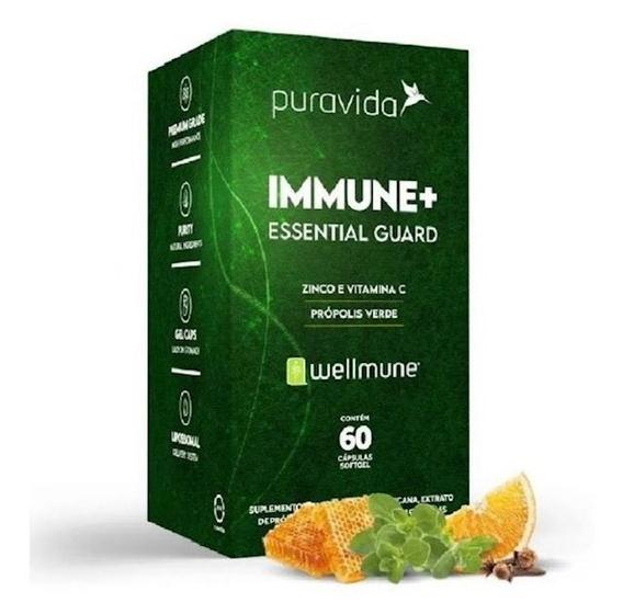 Imagem de Immune Essential Guard Saúde Imunológica 60 Cápsula Puravida