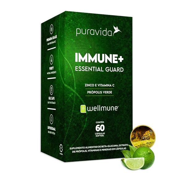Imagem de Immune Puravida Essencial Guard Wellmune - 60 Cápsulas