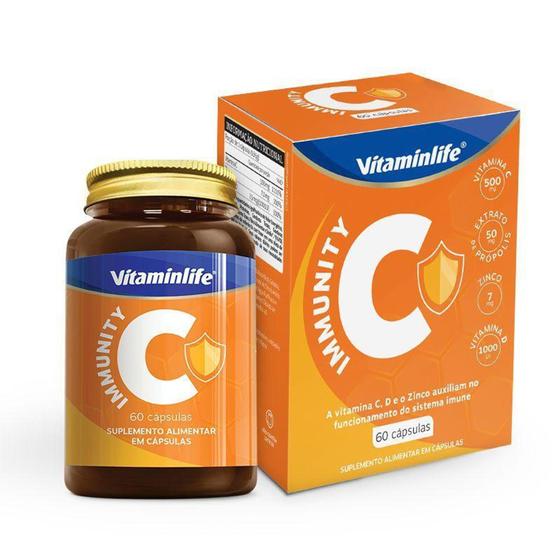 Imagem de Immunity C - Vitaminlife - 60 capsulas