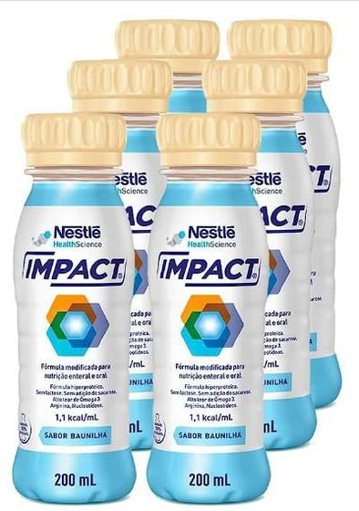 Imagem de Impact 200 ml Baunilha - Kit com 6 unidades