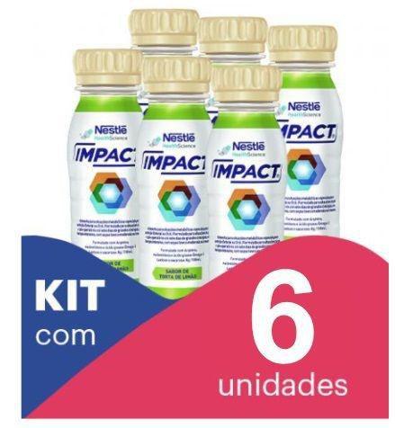 Imagem de Impact  200ml Torta de limão - Kit com 6 unidades