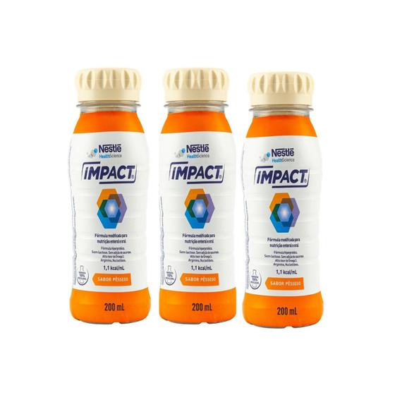 Imagem de Impact Sabor Pêssego kit com 6 Unid. 200ml - Nestlé