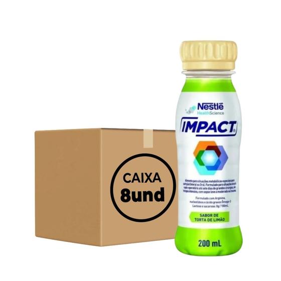 Imagem de Impact torta de limão 200 ml (kit c/08) - nestlé