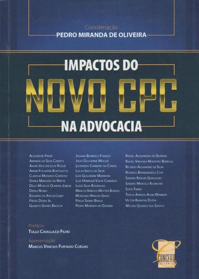 Imagem de Impactos do Novo CPC na Advocacia - Conceito Editorial