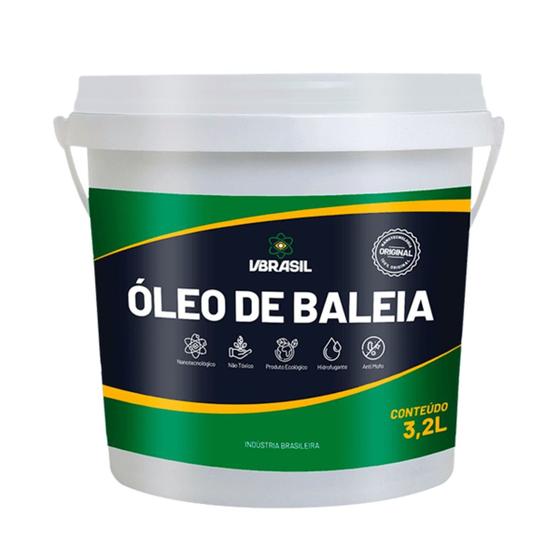 Imagem de Impermeabilizante Óleo de Baleia Balde 3,2 Litros VBrasil