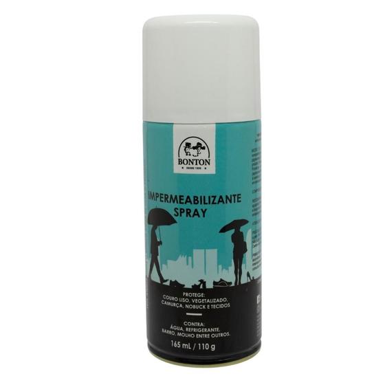 Impermeabilizante Para Tênis e Calçados Branco Tecidos Spray Bonton ...