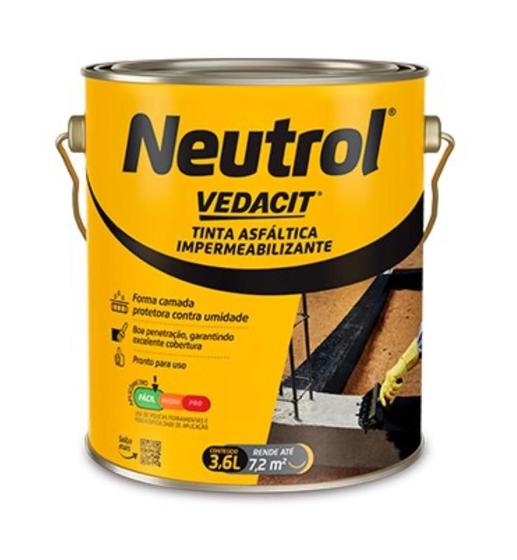 Imagem de Impermeabilizante Vedacit Neutrol 3,6L