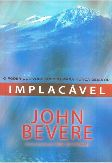 Imagem de Implacável, John Bevere - LAN