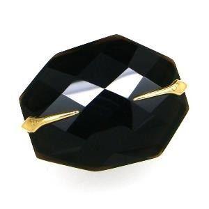 Imagem de Imponente Anel Cristal BlacK Dryzum em Ouro 18K 11942 K800