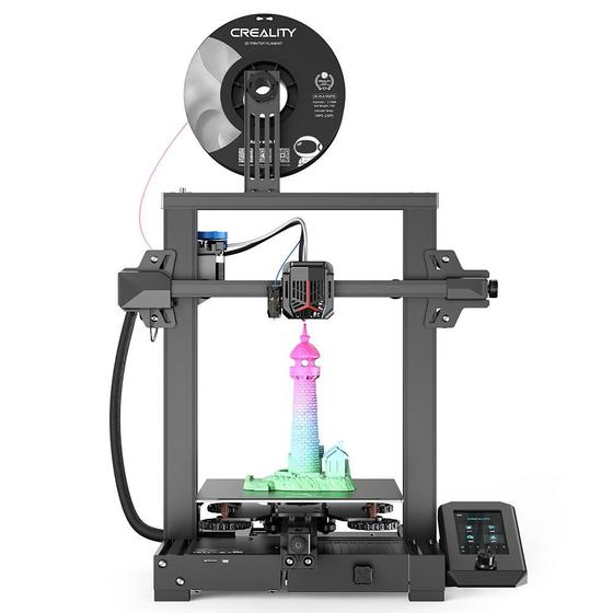 Imagem de Impressora 3D Creality Ender-3 V2 Neo, Velocidade Máxima 120 mm/s, Nivelamento Automático CR Touch, Estrutura em Bowden Full-metal - 1001020