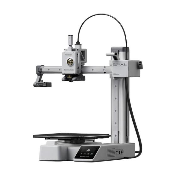 Imagem de Impressora 3D FDM aberta A1 Mini BAMBU LAB PF002-M