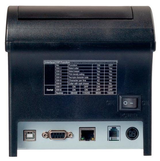 Impressora Térmica Não Fiscal Elgin I8 Transferência Térmica Monocromática Usb, Serial e Ethernet Bivolt