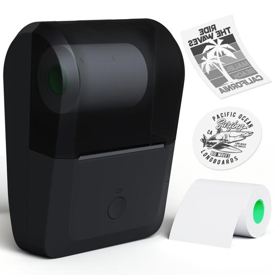 Imagem de Impressora Bluetooth PeriPage PB20 - Label Maker 5cm com App