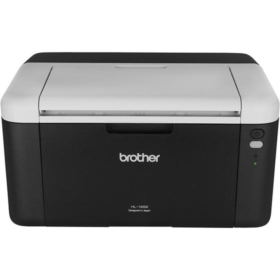 Impressora Brother Laser HL-1202 Monocromatica USB 110V Preta Menor preço em Impressora Brother Laser HL-1202 Monocromatica USB 110V Preta