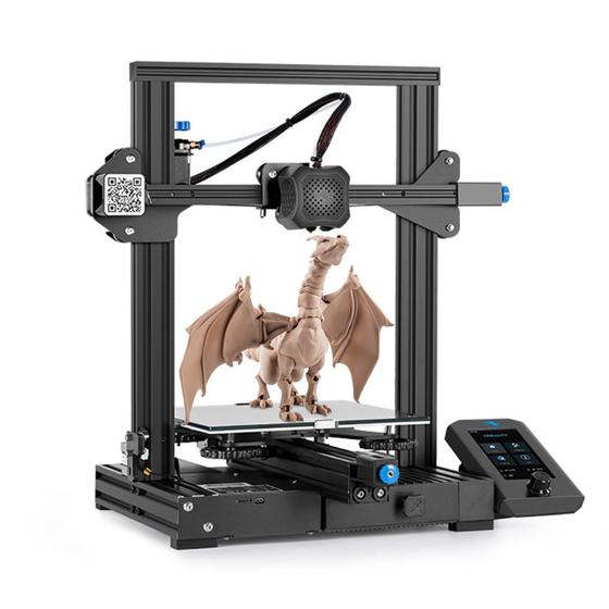 Impressora Creality 3d Ender-3 V2 Cor Black 115v/230v Com Tecnologia De Impressão Fdm Menor preço em Impressora Creality 3d Ender-3 V2 Cor Black 115v/230v Com Tecnologia De Impressão Fdm