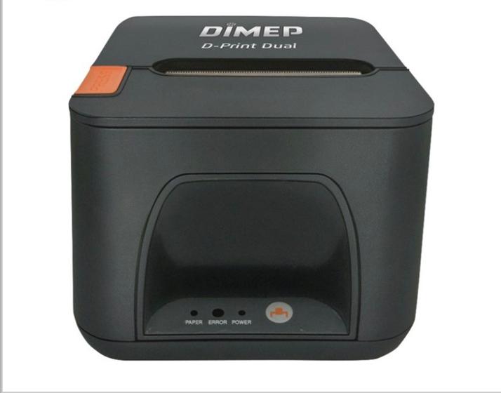 Impressora Térmica Não Fiscal Dimep D-print Dual Transferência Térmica Monocromática Usb e Ethernet Bivolt