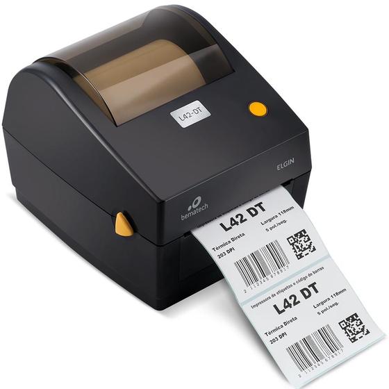 Impressora De Codigo De Barras Bematech L42dt Usb Serial - Impressoras ...