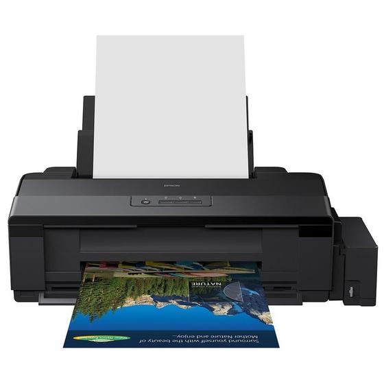 Imagem de Impressora Epson EcoTank L1800, Tanque de Tinta Fotográfica, Colorida, USB 2.0, Formato A3+, Preto 