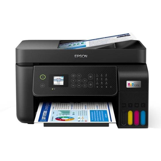 Multifuncional Epson Ecotank C11cj65302 L5290 Jato de Tinta Colorida Usb, Ethernet e Wi-fi Bivolt Multifuncional Epson Ecotank C11cj65302 L5290 Jato de Tinta Colorida Usb, Ethernet e Wi-fi Bivolt