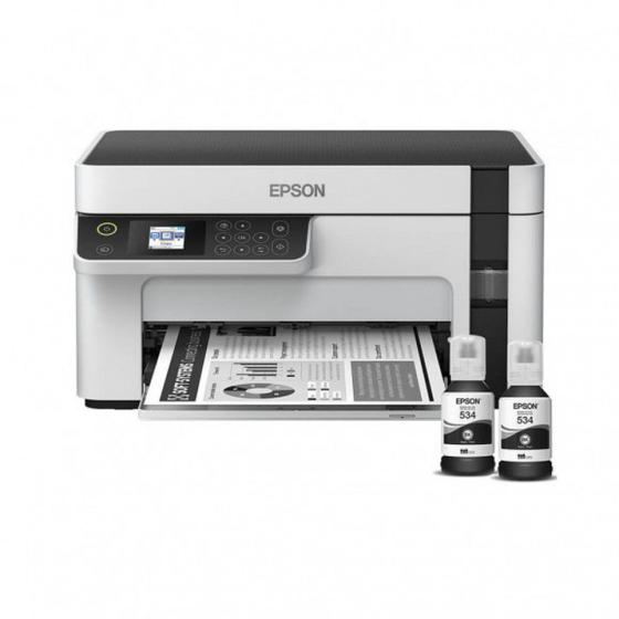 Impressora Epson Multifuncional Tanque de Tinta M2120 Impressora